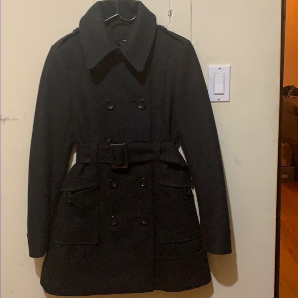 Dark Gray Peacoat